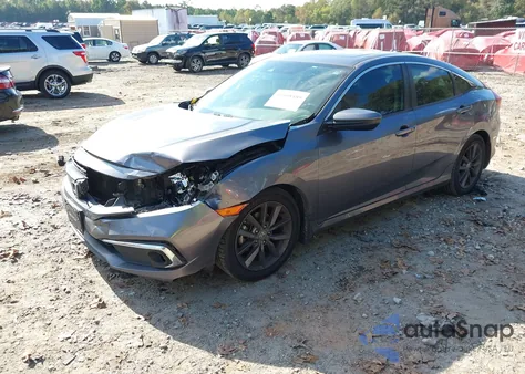 2020 Honda Civic Ex from USA, damaged, VIN 19XFC1F36LE022699